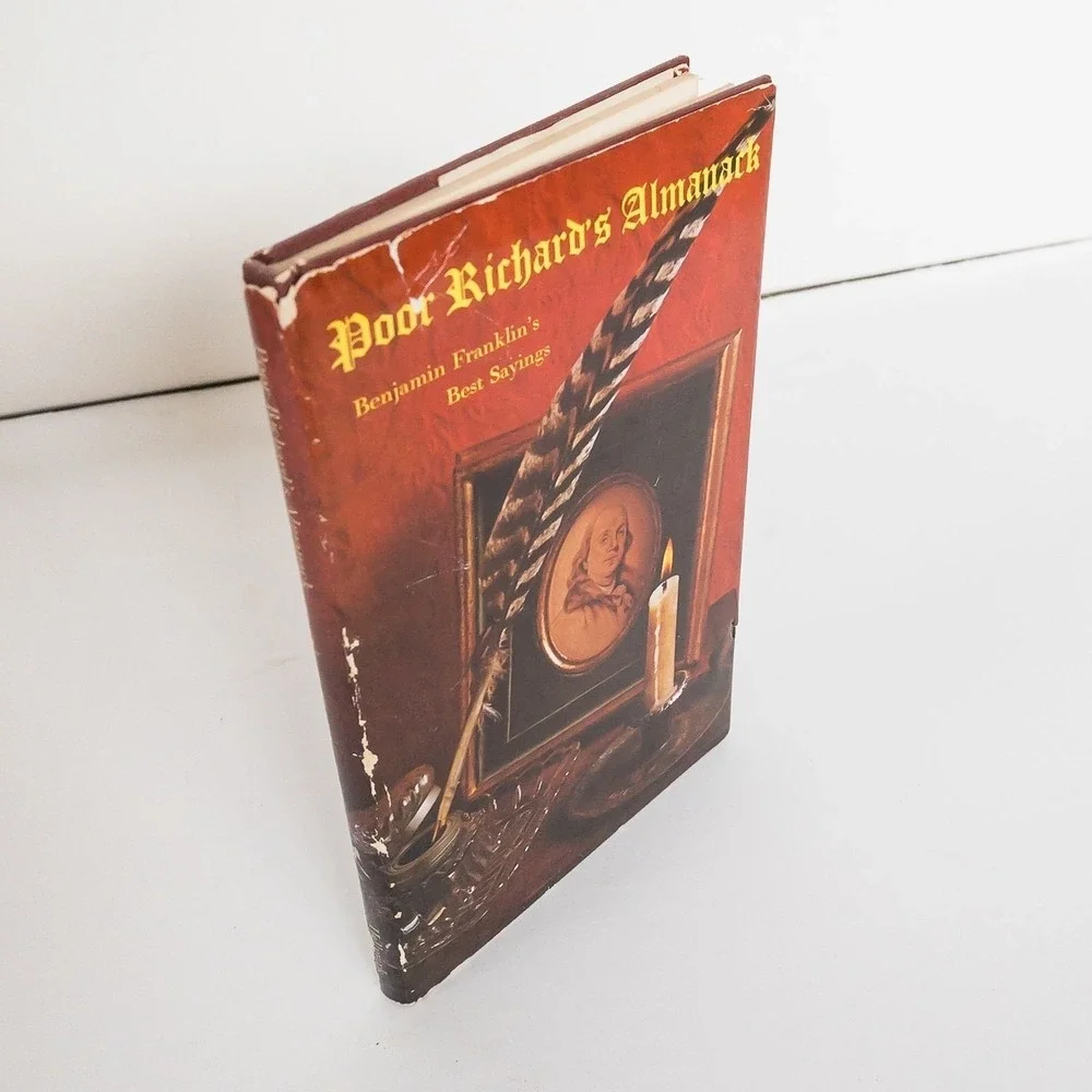 Poor Richard's Almanack Benjamin‎ Franklin 1967 Hardcover Hallmark